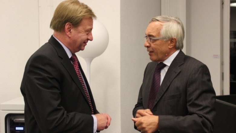 (v.li.) Ingo Gädechens, Dieter Hanel (v.li.) Ingo Gädechens, Dieter Hanel