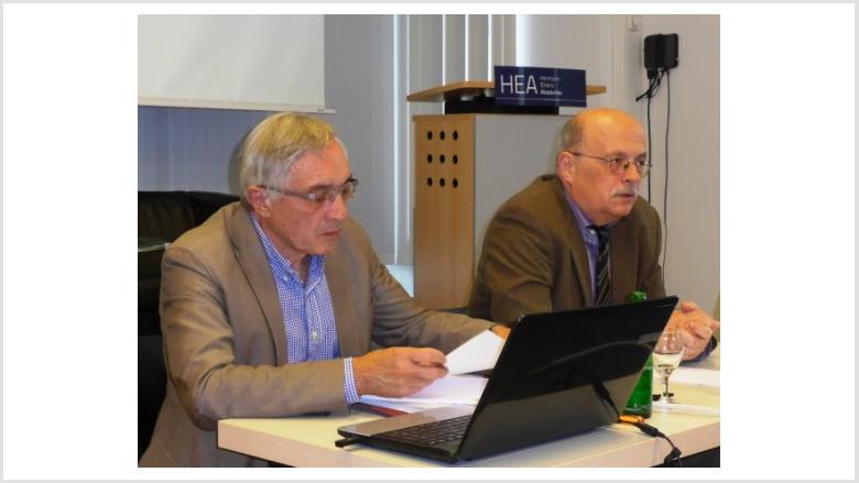 Dieter Hanel, Prof. Joachim Krause 